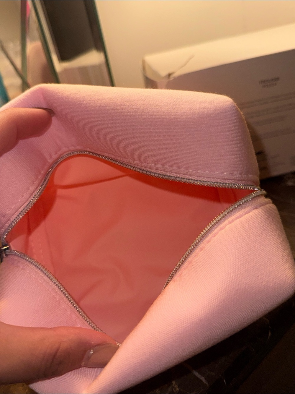 Dior Pink CD Monogram Cosmetic Case - Picture 6 of 6